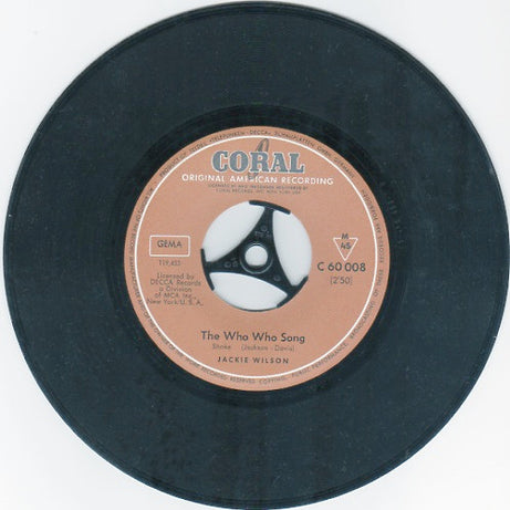 Jackie Wilson : Since You Showed Me How To Be Happy (7", Single)
