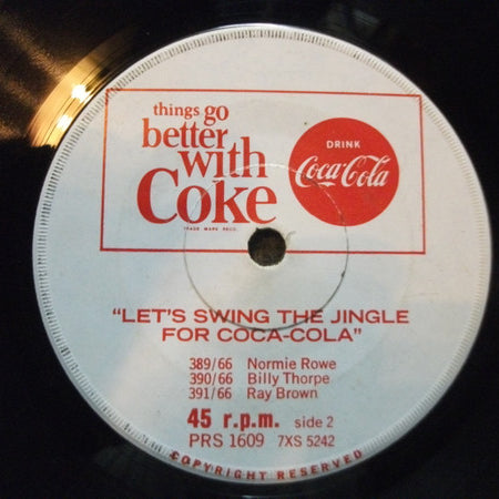 Various : Swing The Jingle For Coca-Cola (7")
