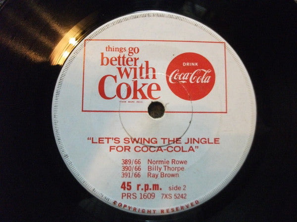 Various : Swing The Jingle For Coca-Cola (7")
