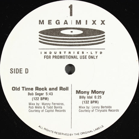 Various : Mega-Mixx Classics Issue 1 (2x12")