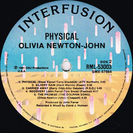 Olivia* : Physical (LP, Album)