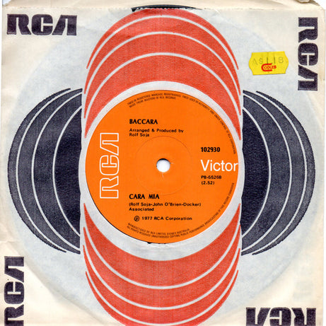 Baccara : Yes Sir, I Can Boogie (7", Single)