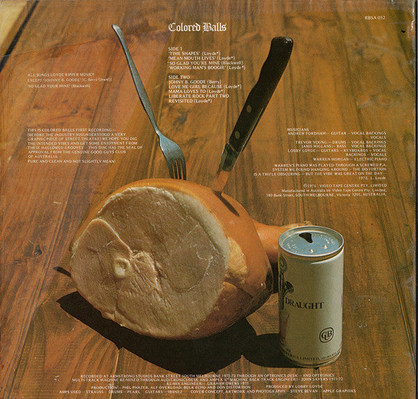 Coloured Balls : "The First Supper Last", Or Scenes We Didn't Get To See (LP, Album)