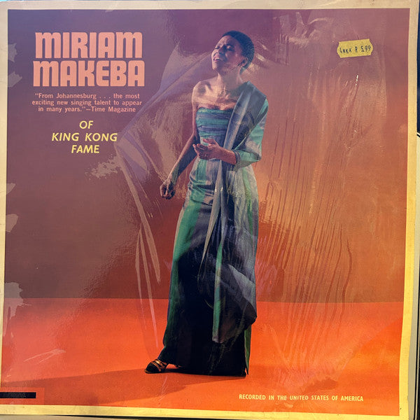 Miriam Makeba : Miriam Makeba (LP, Album, RE)
