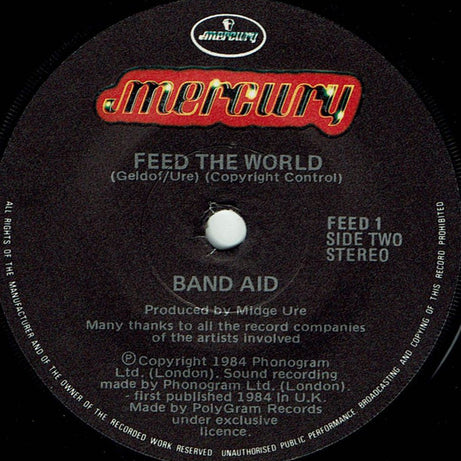 Band Aid : Do They Know It's Christmas? (7", Single)