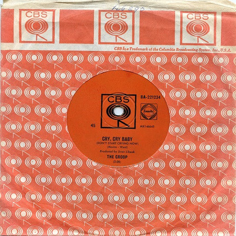 The Groop (3) : Ol' Hound Dog / Cry, Cry Baby (7")