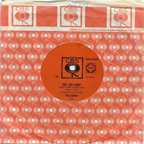 The Groop (3) : Ol' Hound Dog / Cry, Cry Baby (7")