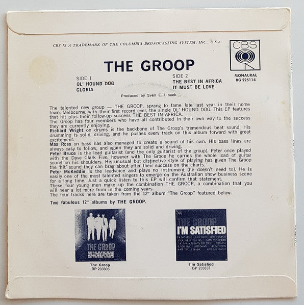 The Groop (3) : The Groop (7", EP)