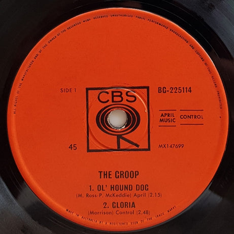 The Groop (3) : The Groop (7", EP)