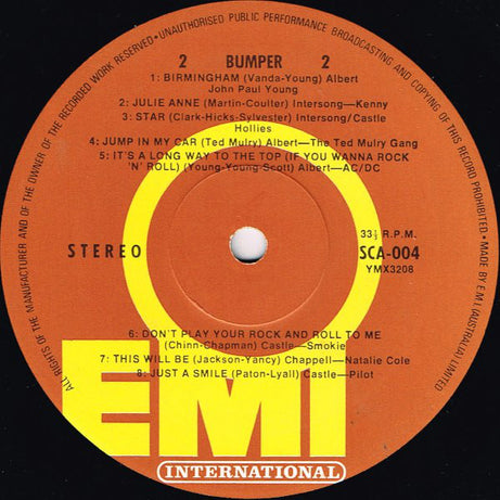 Various : Bumper (LP, Comp)