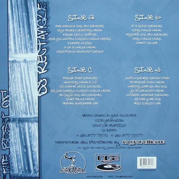 DJ Rectangle : The Best Of DJ Rectangle (2x12")