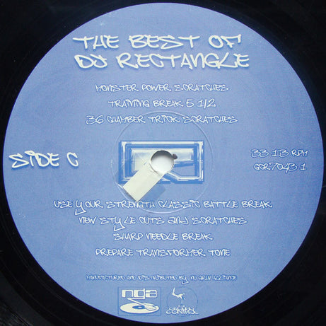 DJ Rectangle : The Best Of DJ Rectangle (2x12")