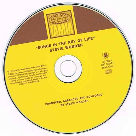 Stevie Wonder : Songs In The Key Of Life (2xCD, Album, RE, RM, Dig)