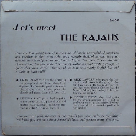 The Rajahs : Beatlemania (7", EP)