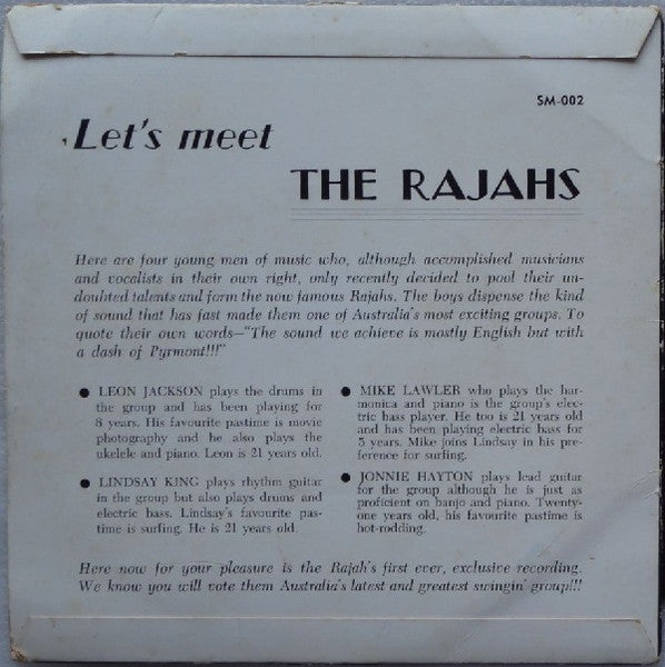 The Rajahs : Beatlemania (7", EP)