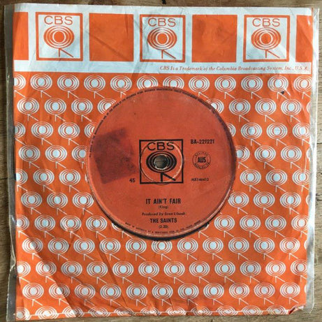 The Saints (17) : It Ain't Fair (7")