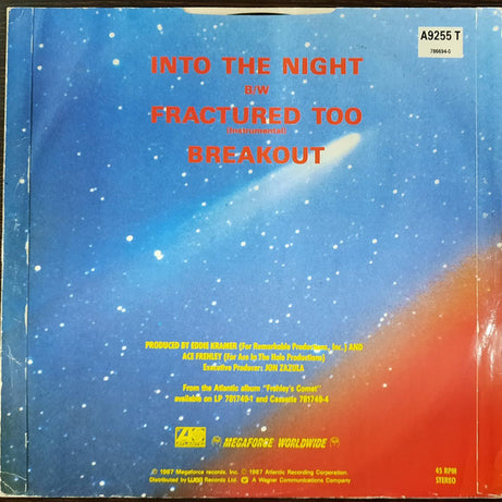 Ace Frehley / Frehley's Comet : Into The Night (12", Single)