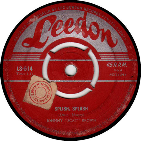 Johnny "Scat" Brown : Indeed I Do / Splish, Splash (7", Single)