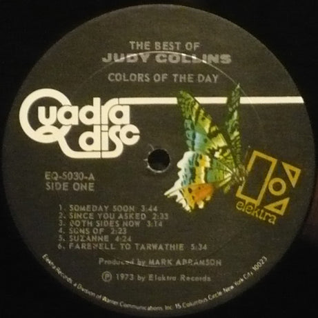 Judy Collins : Colors Of The Day - The Best Of Judy Collins (LP, Comp, Quad)