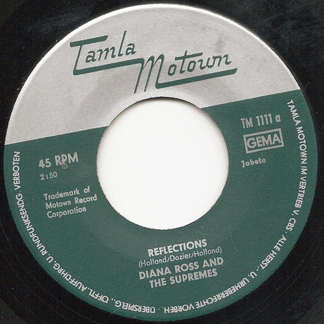 Diana Ross And The Supremes* : Reflections  (7", Single)