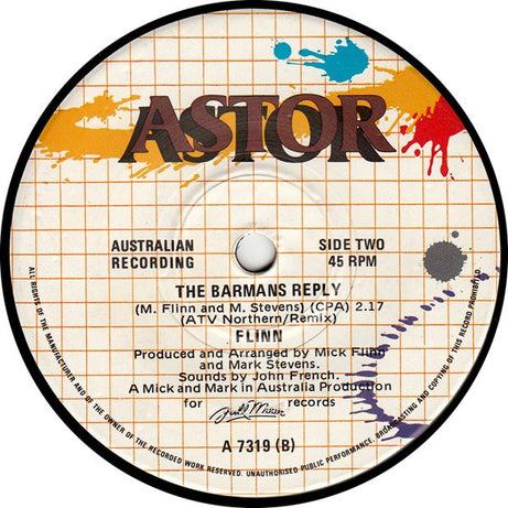 Flinn* : Two Cans Of Fosters And A Packet Of Potato Chips (7", Single)