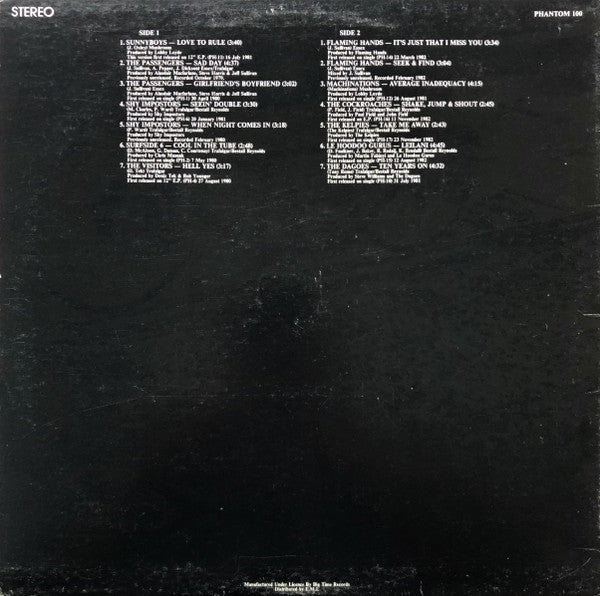 Various : Paths Of Pain To Jewels Of Glory - The Phantom Records Compilation (LP, Comp)