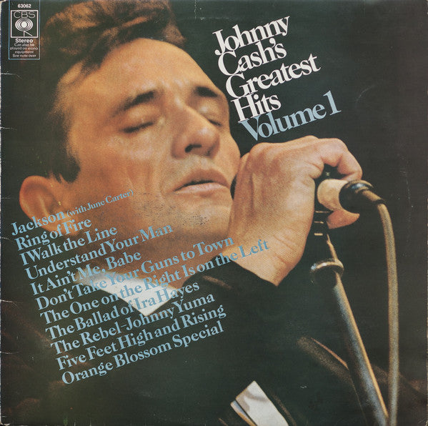 Johnny Cash : Greatest Hits Volume 1 (LP, Comp, Ste)