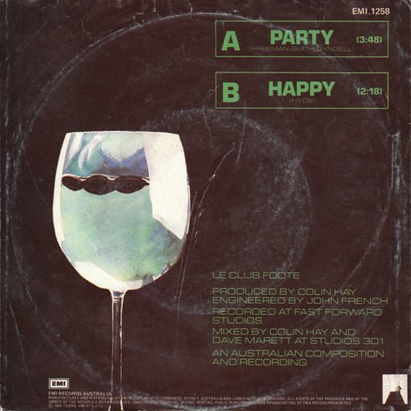 Le Club Foote : Party (7", Single)