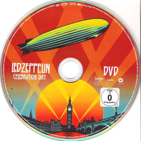 Led Zeppelin : Celebration Day (2xCD, Album + DVD-V, PAL + DVD-V, PAL, Bon + Box, )
