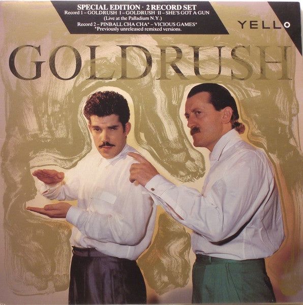 Yello : Goldrush (2x12", Single, S/Edition, Gat)