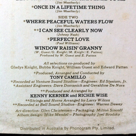 Gladys Knight & The Pips* : Imagination (LP, Album)