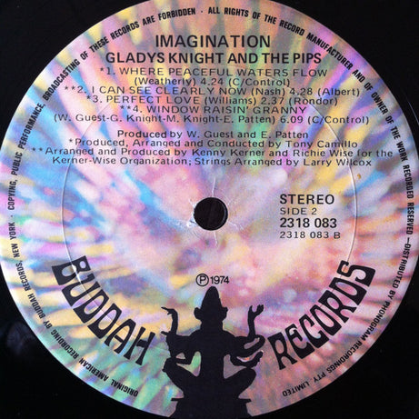 Gladys Knight & The Pips* : Imagination (LP, Album)