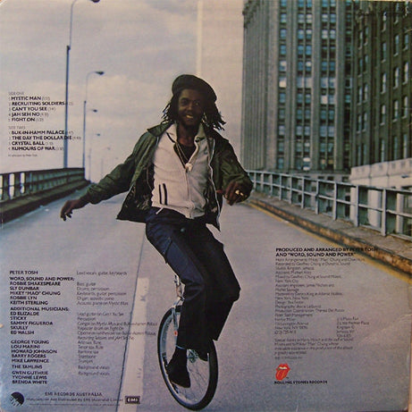 Peter Tosh : Mystic Man (LP, Album)