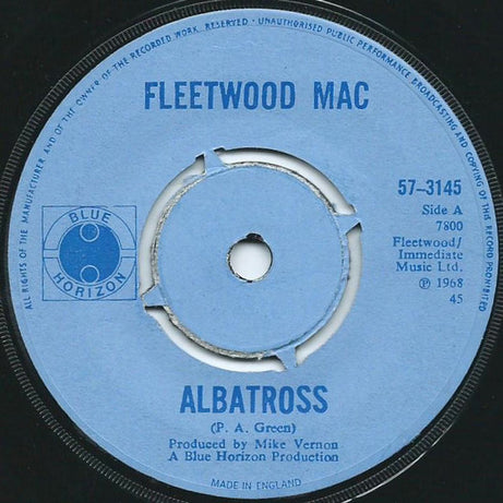 Fleetwood Mac : Albatross (7", Single, Mono, 4 P)
