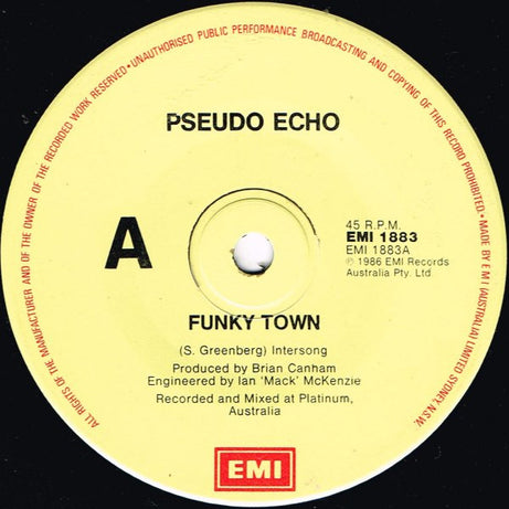 Pseudo Echo : Funky Town (7", Single)