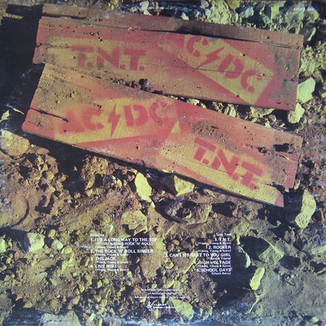 AC/DC : T.N.T. (LP, Album, Gat)