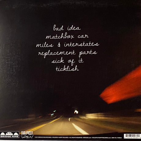 Candy Hearts : The Best Ways To Disappear (12", S/Sided, EP, Etch, Red)