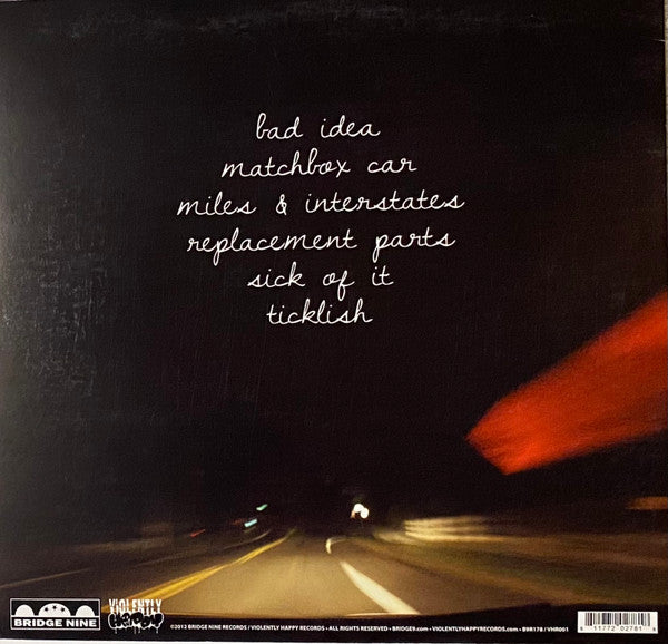 Candy Hearts : The Best Ways To Disappear (12", S/Sided, EP, Etch, Red)