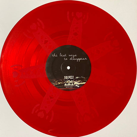 Candy Hearts : The Best Ways To Disappear (12", S/Sided, EP, Etch, Red)