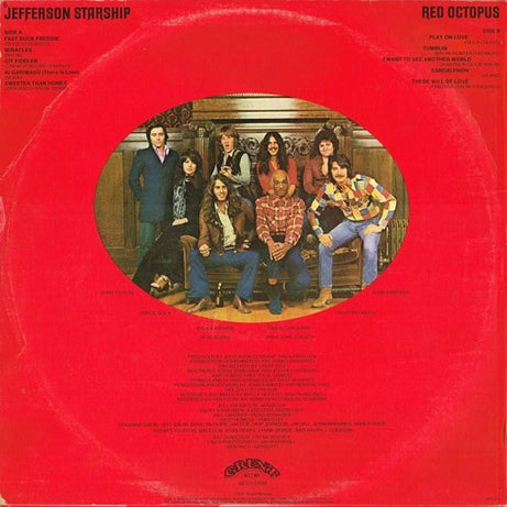 Jefferson Starship : Red Octopus (LP, Album, Quad)