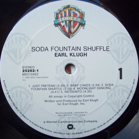 Earl Klugh : Soda Fountain Shuffle (LP, Album)