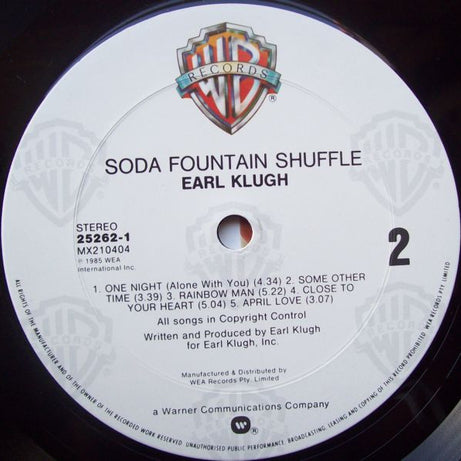 Earl Klugh : Soda Fountain Shuffle (LP, Album)