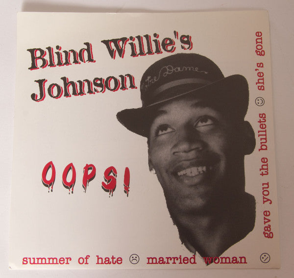 Blind Willie's Johnson : Oops! (7", EP)