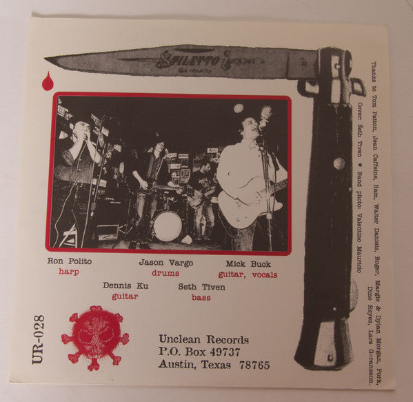 Blind Willie's Johnson : Oops! (7", EP)