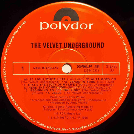 The Velvet Underground : The Velvet Underground (LP, Comp, RE)