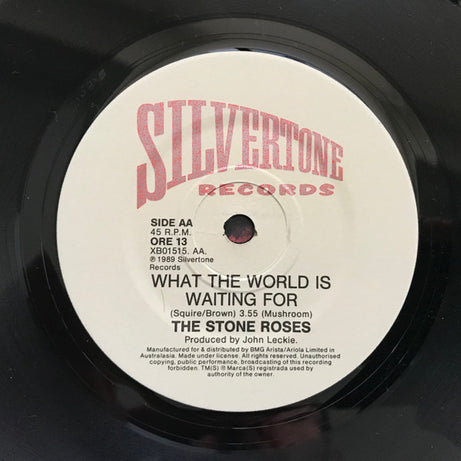 The Stone Roses : What The World Is Waiting For (7", Single)
