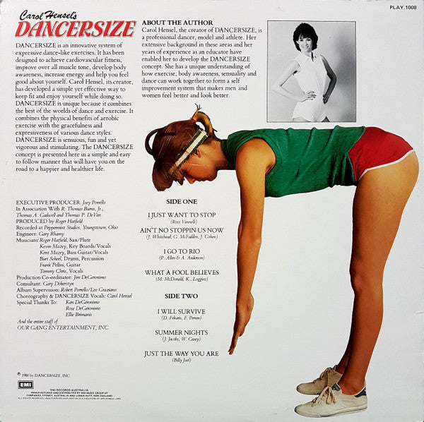 Carol Hensel : Dancersize (LP, Album)