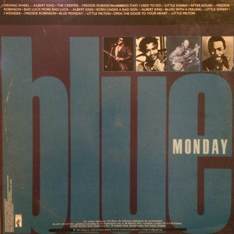 Various : Blue Monday - The Stax Blues Masters  (LP, Album)