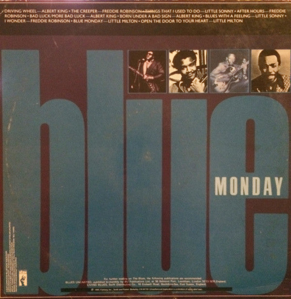 Various : Blue Monday - The Stax Blues Masters  (LP, Album)