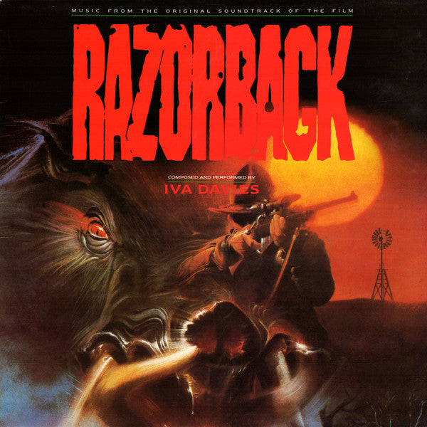 Iva Davies : Razorback (Music From The Original Soundtrack Of The Film) (LP, Gat)